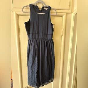 Navy LOFT dress, size 4